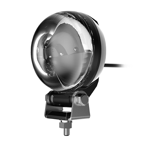 Arc Beam Forklift Safety Light 45° view