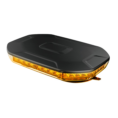 TA71 LED mini lightbar series Amber color lighting effect