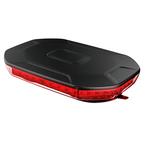 TA71 LED mini lightbar series Red color lighting effect