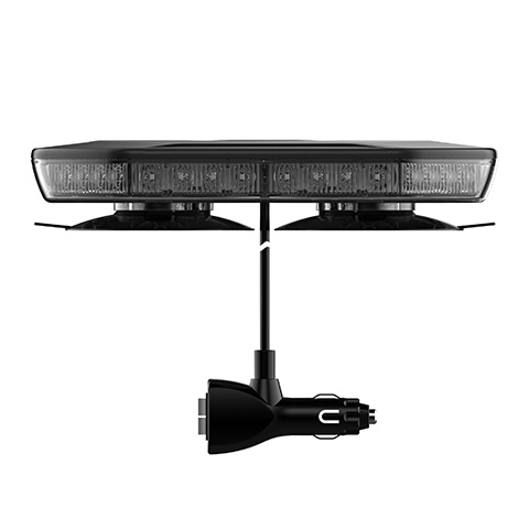 TA71 LED mini lightbar series magnet mounting with plug view