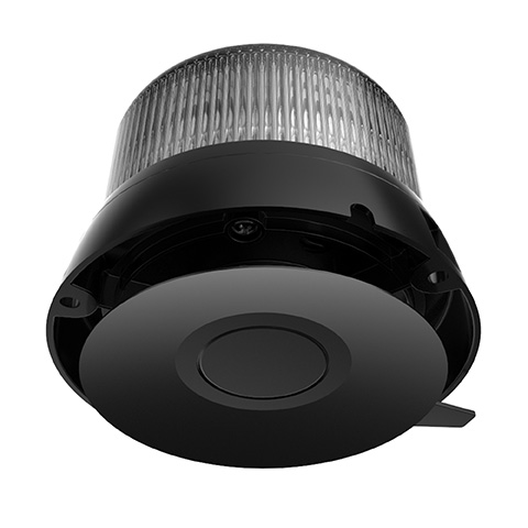 TA81 series LED beacon Magnet mounting bottom view