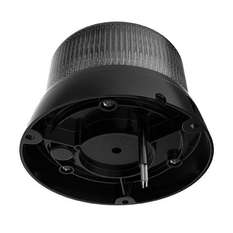 TA81 series LED beacon Screw mounting bottom view