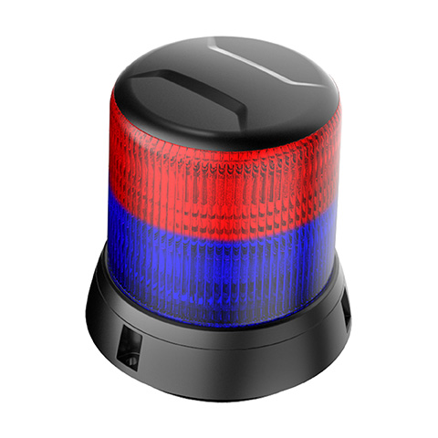 TA82 series LED beacon Red Blue color lighting effect
