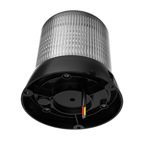 TA82 series LED beacon Screw mounting bottom view