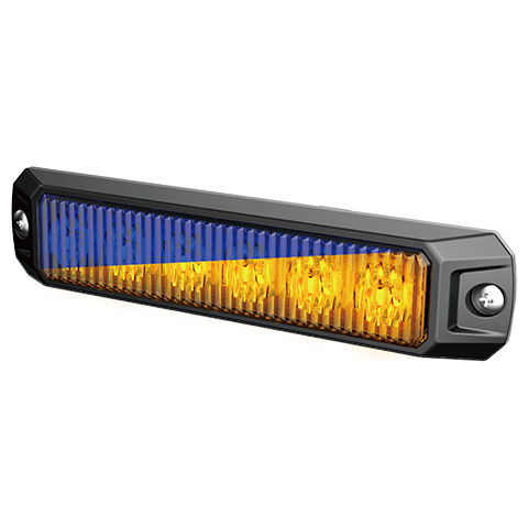 XA61 series warning lamp Blue Amber lighting effect12pcsx3w