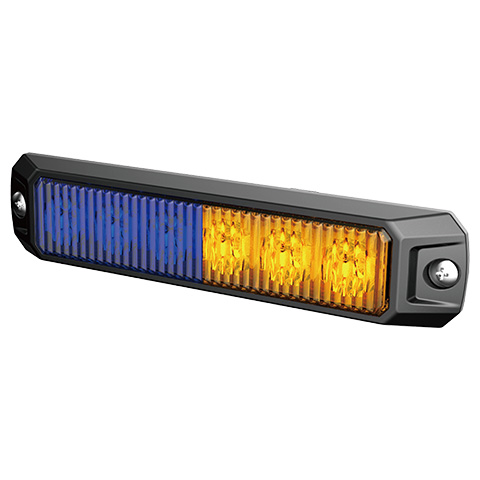 XA6135 warning lamp Blue Amber lighting effect6pcsx3w