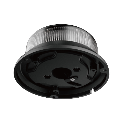 TC26 series micro LED beacon screw mounting bottom view